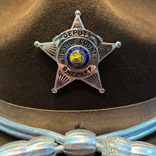 Monroe Co. Sheriff Hat Badge